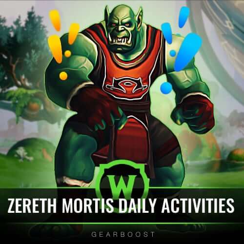 Zereth Mortis Daily Activities